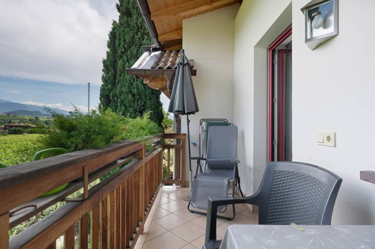 Holiday apartment with patio, yard & barbeque | Mountain view in Appiano Sulla Strada del Vino
