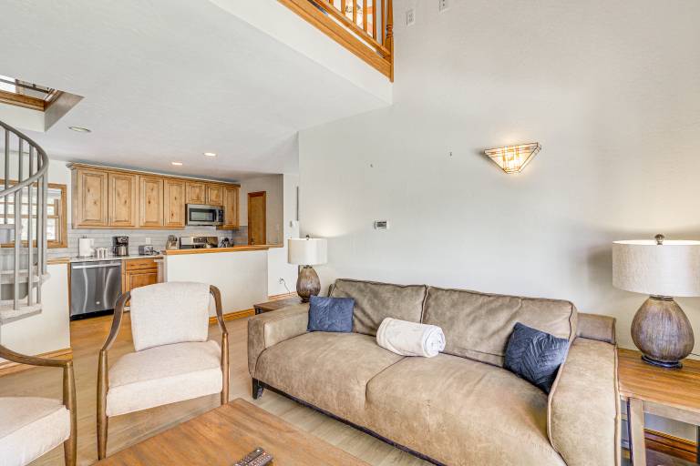 Walk to Ski Gondola: Mtn-View Breckenridge Condo in Breckenridge, CO