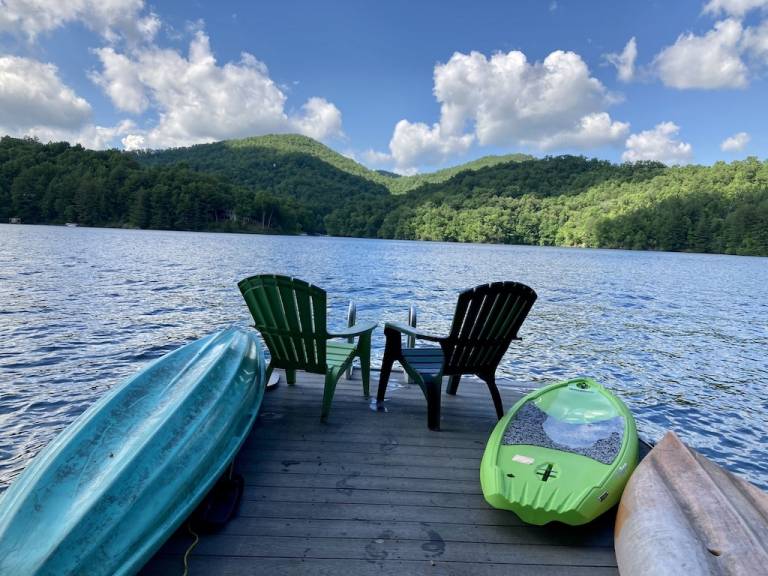 House Nantahala Lake
