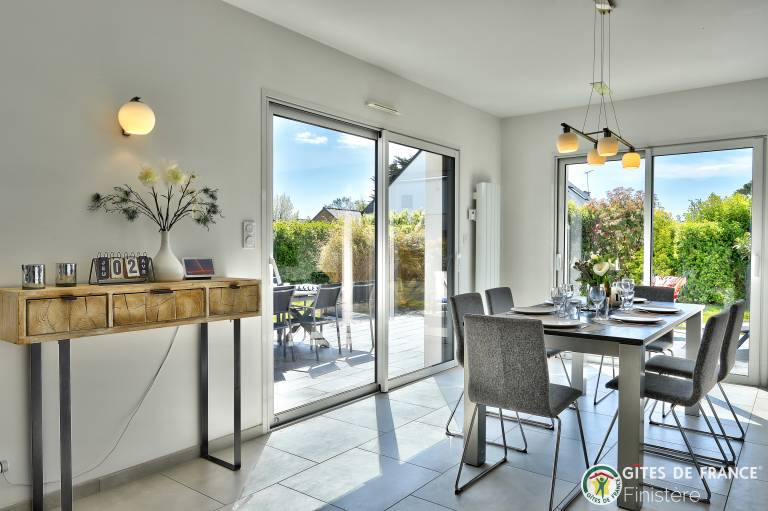 Beautiful gite with yard, barbecue & terrace | Next to the beach | Dogs allowed in Quimper