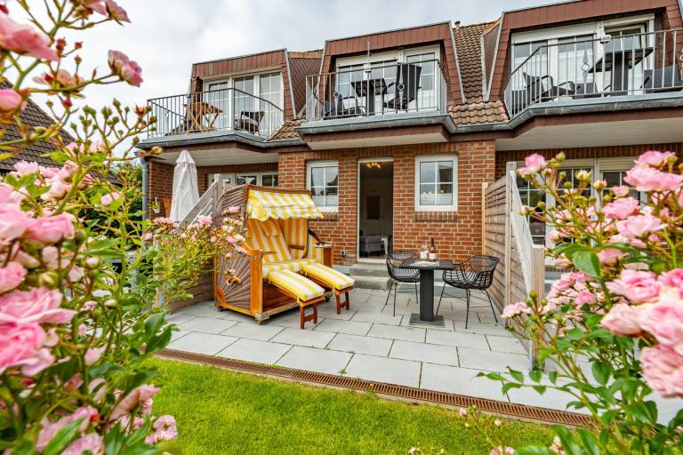 Schöne Ferienwohnung im Süden Westerlands mit Terrasse. in Sylt