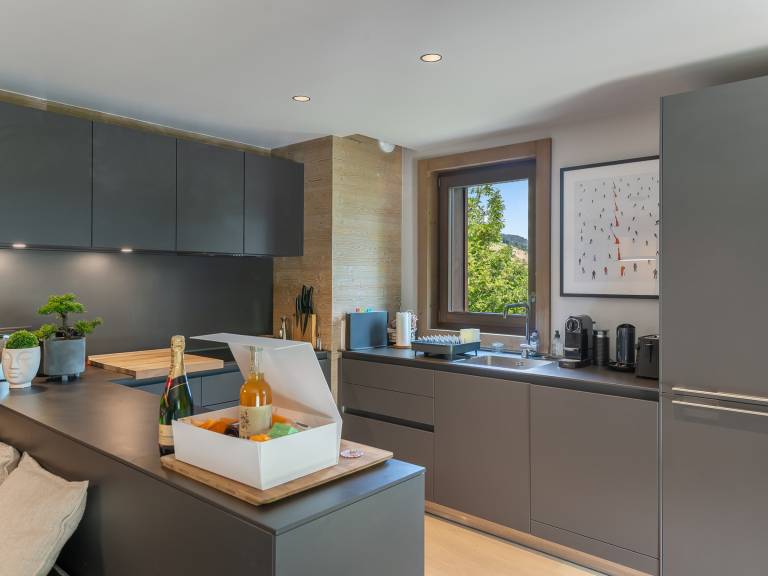 Stunning apartment with garden in Megève, 3 bedrooms, pets allowed — photo 3