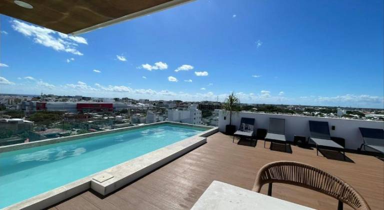 Serviced apartment with grill, jacuzzi & patio | Pets allowed in Playa del Carmen