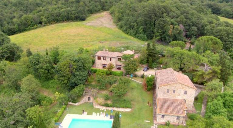 Apartment with barbeque, private pool & garden | Dogs allowed in Castelnuovo di Val di Cecina