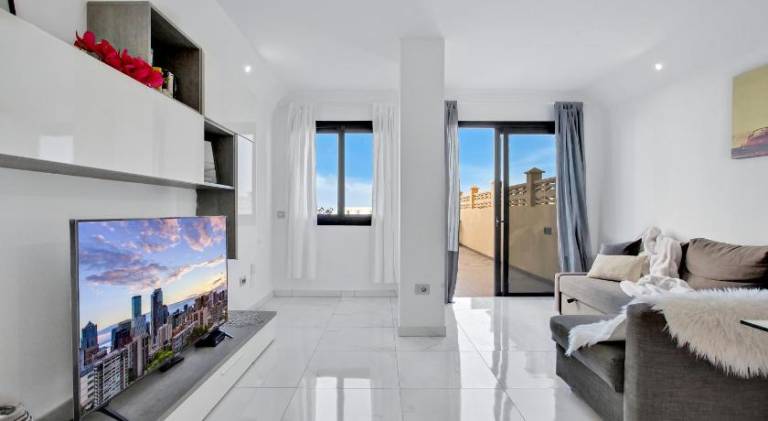 Holiday apartment with terrace, garden & private pool in Adeje