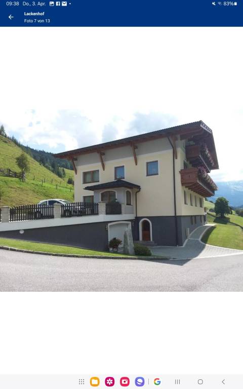 Appartement Fewo Dusche WC 2 Schlafräume