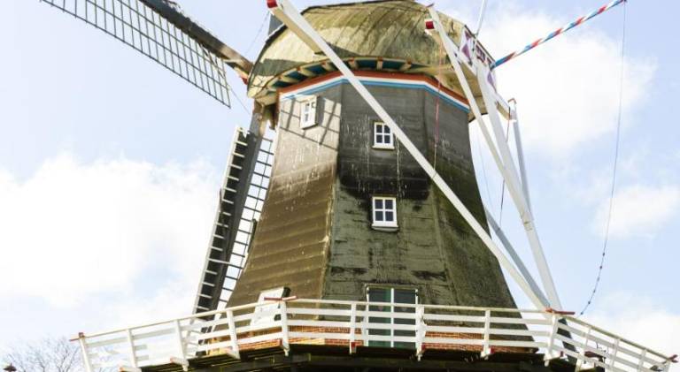 Sleep in a windmill Molen Hunsingo