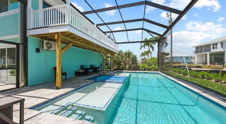 Heated Pool Home steps to the beach — photo 3