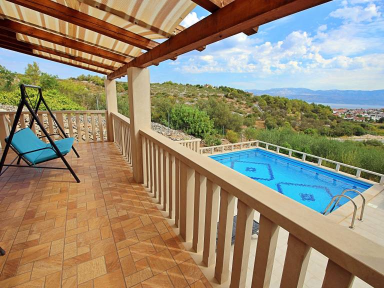 Fully equipped house with terrace, private pool & BBQ | Sea view | Dogs allowed — photo 4