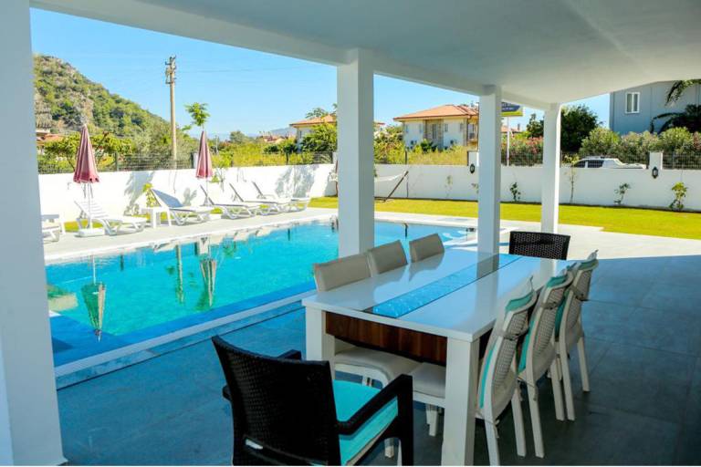 Villa with pool, BBQ & yard — photo 5