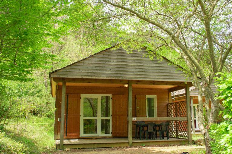 Chalet Pierre et bois 4/5 personnes - Camping du Golf des Gorges du Tarn — photo 4