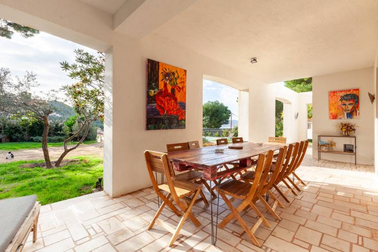 Ground floor villa with swimming pool 150 m from the sea – Sea view, Wi-Fi and air conditioning — photo 4