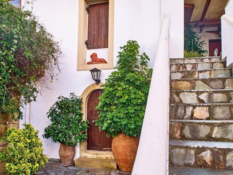 House with yard & barbeque | Mountain view in Mylopotamos