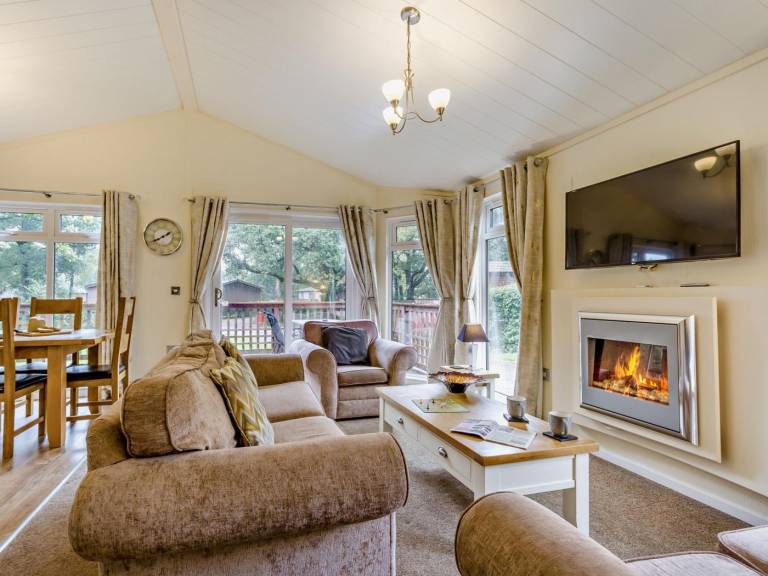 Fully equipped beautiful lodge with terrace, hot tub & yard | Pet-friendly — photo 4