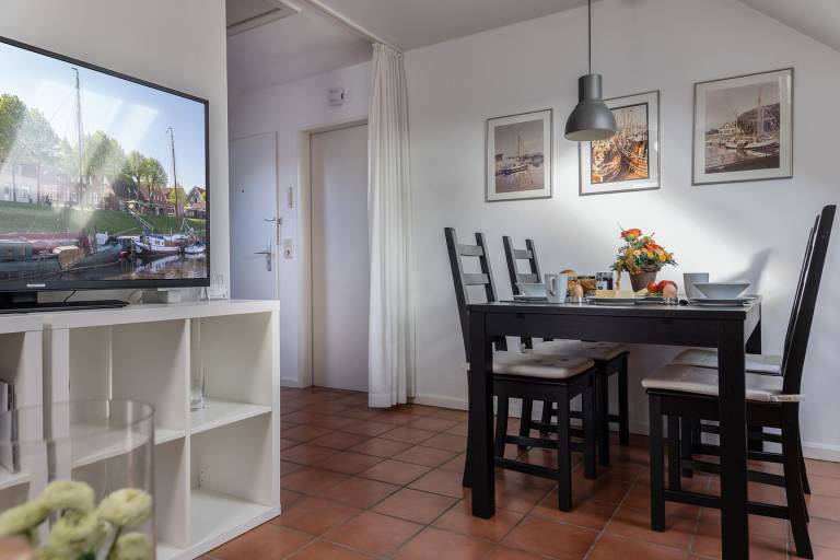 Helle und gemütliche Obergeschosswohnung in einem Doppelhaus in Wittmund