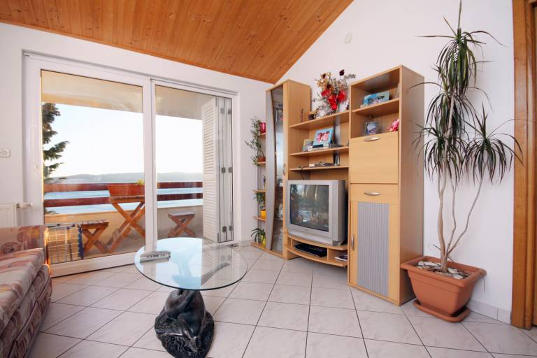 Two bedroom apartment with terrace and sea view Pisak, Omiš (A-5975-e) — photo 2