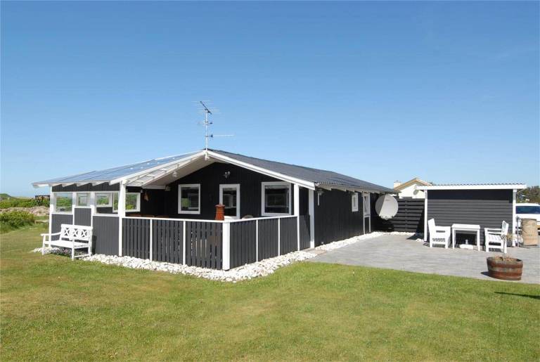 Ferienhaus mit Hund in Sønder Vorupør für max. 5 Personen