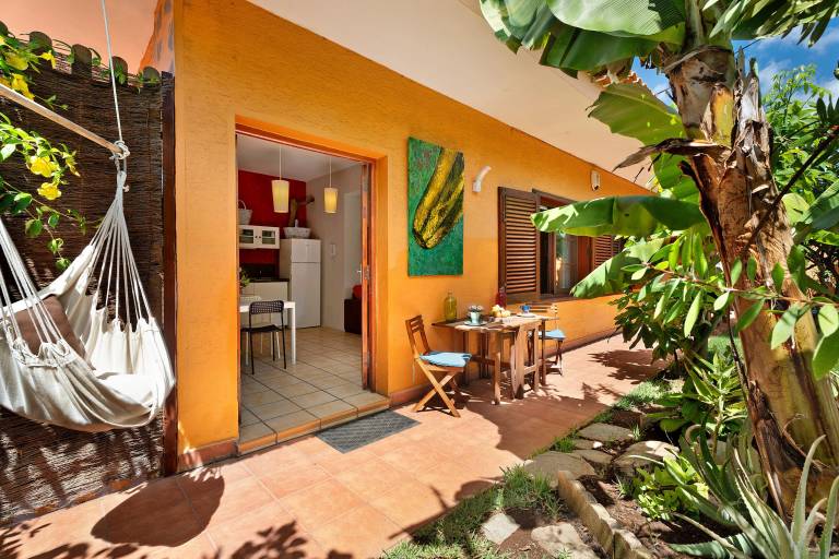 Guest House "Energy Garden" with Mountain View, Private Terraces & Wi-Fi in Santa Cruz de Tenerife