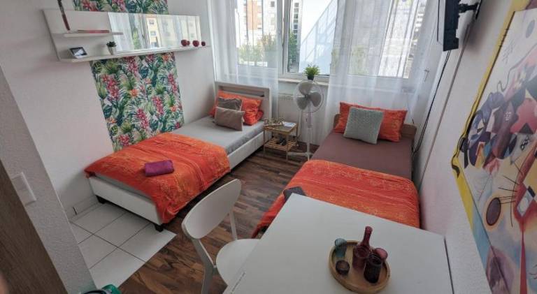 Holiday apartment with garden & terrace in Mainz