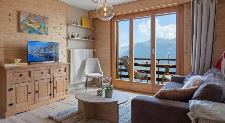 Thyon-les-Collons, 4 pers - Balcon avec vue in Vex