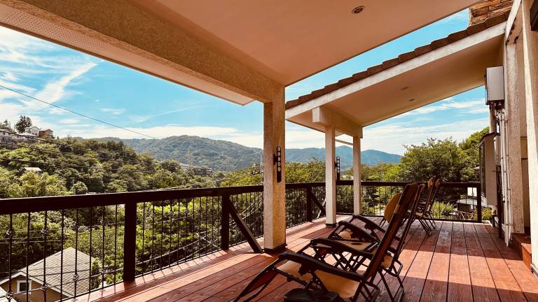 House with grill & sauna in Atami