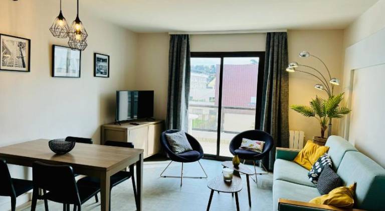 Apartment with pool in Perros-Guirec