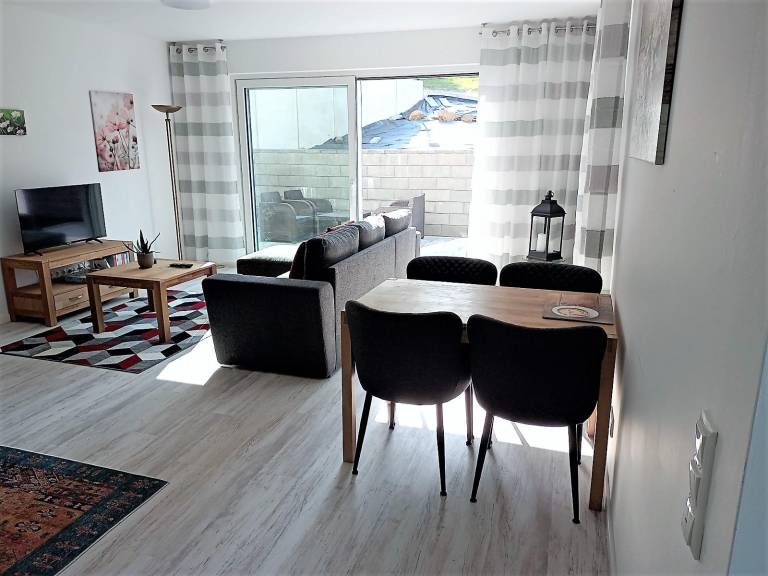 Appartement Fewo Bad WC rollstuhlgerecht