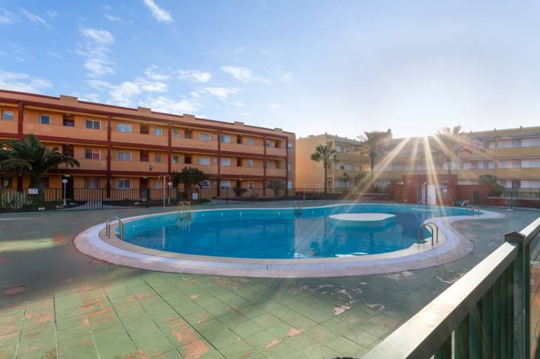 Ferienwohnung in La Oliva, Parque Holandés f&uuml;r max. 4 Personen am Atlantik