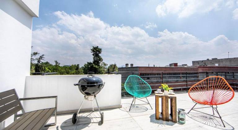 Lovely rental apartment with patio | Dogs allowed in Mexico City
