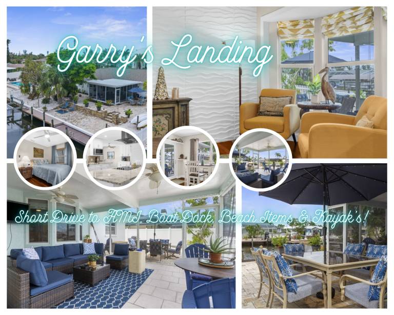 Garry's Landing! Canal front home with boat dock! in Bradenton Beach, FL