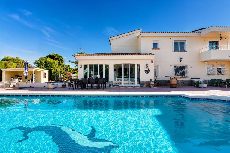 Ferienhaus in Busot für max. 10 Personen, Ferienhaus in Busot für max. 10 Personen,