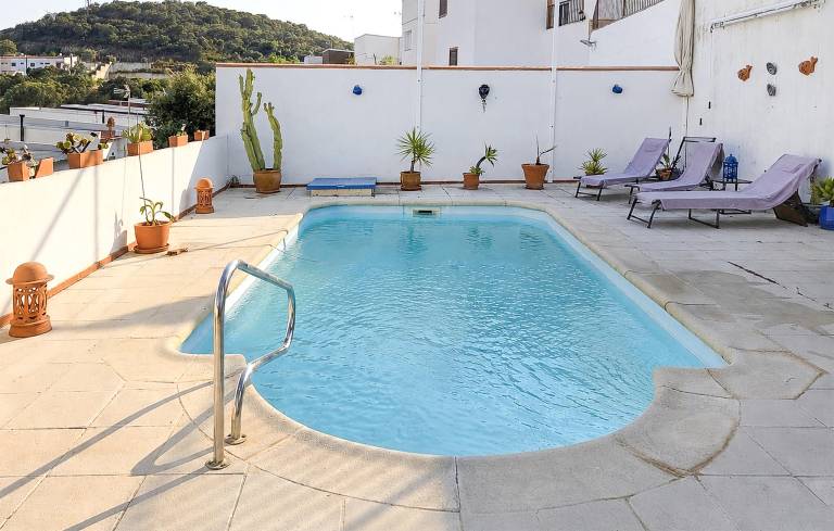 Ferienhaus mit Hund inEl Castillo de las Guardas, Spanien  f&uuml;r max. 7 Personen