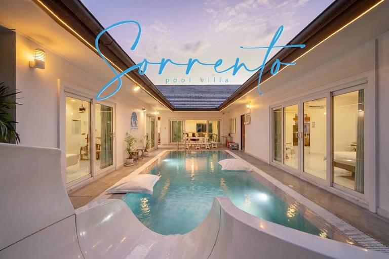 Vacation home with private pool & barbeque | Suitable for remote work | Pet-friendly in Chonburi
