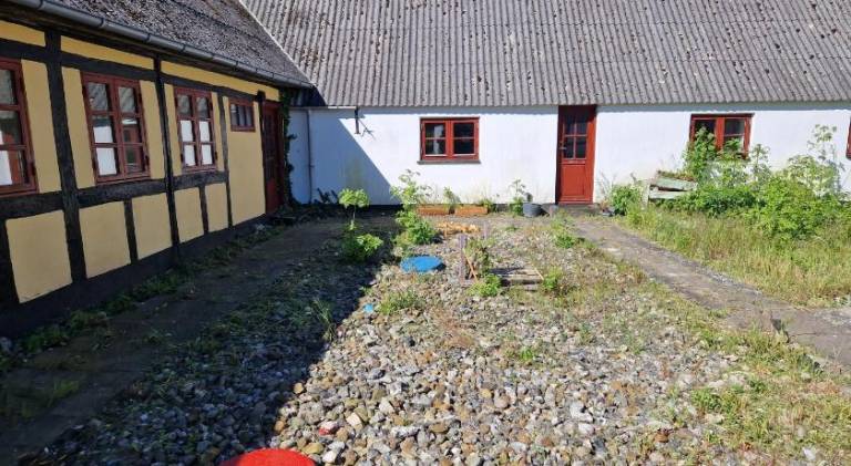Holiday apartment with terrace & garden in Bogense