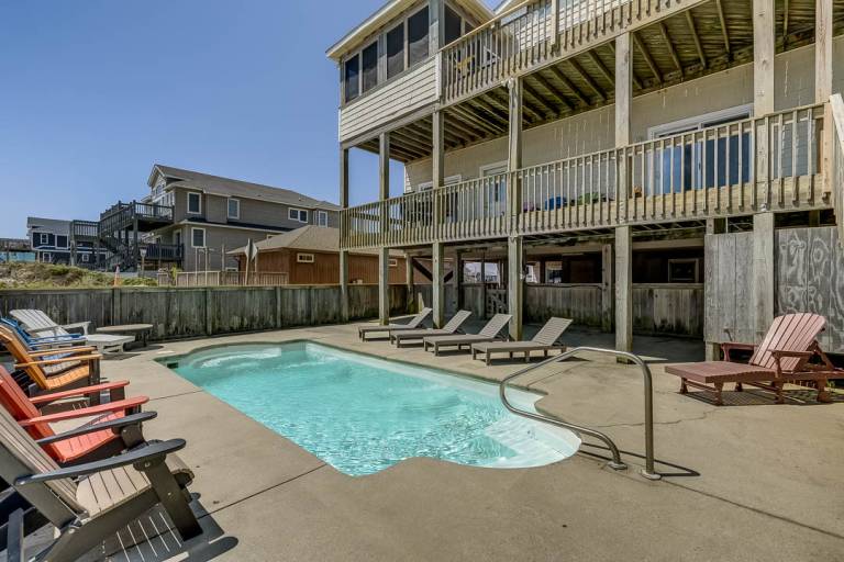 Sandfiddler Oceanfront Dog Friendly, Private Pool, Hot Tub Nags Head — photo 3