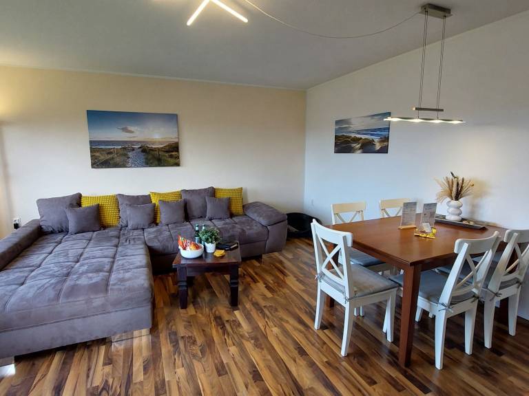 Ferienwohnung mit Hund inVoslapp, Wilhelmshaven Nordseeküste f&uuml;r max. 5 Personen