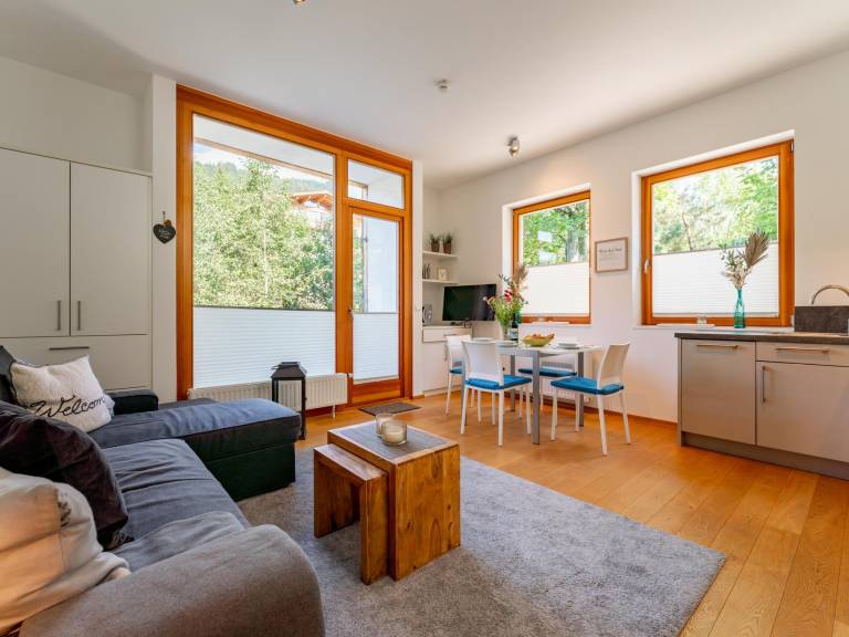 Frische Wohnung mit hauseigener Sauna