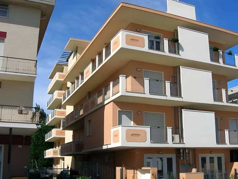 Serviced apartment with patio in Rimini