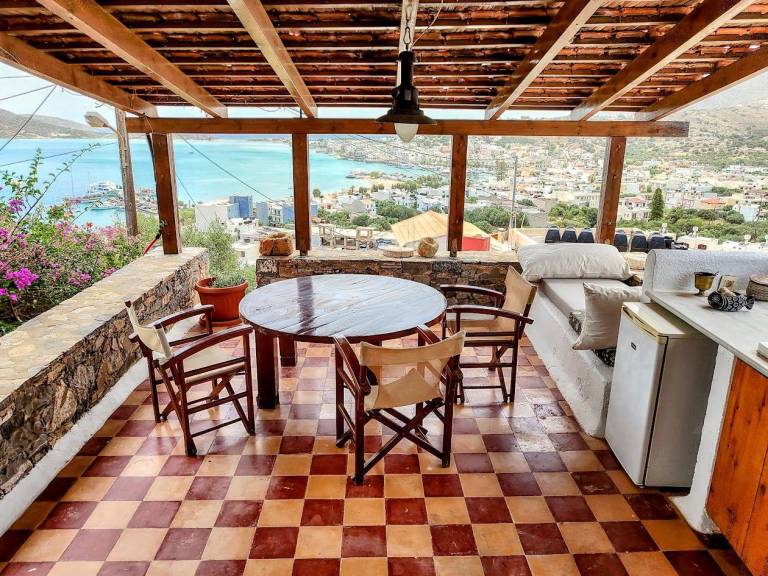 Meerblick Ferienhaus Argyro in Mavrikiano