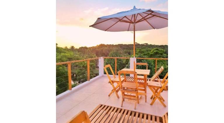 Piscina Aquecida, Jacuzzi, internet veloz, no centro de Serra Grande - Apt Laranja - Vila Pitangueir — photo 3