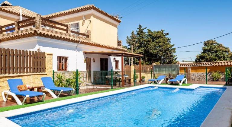 House with patio & pool in Vejer de la Frontera