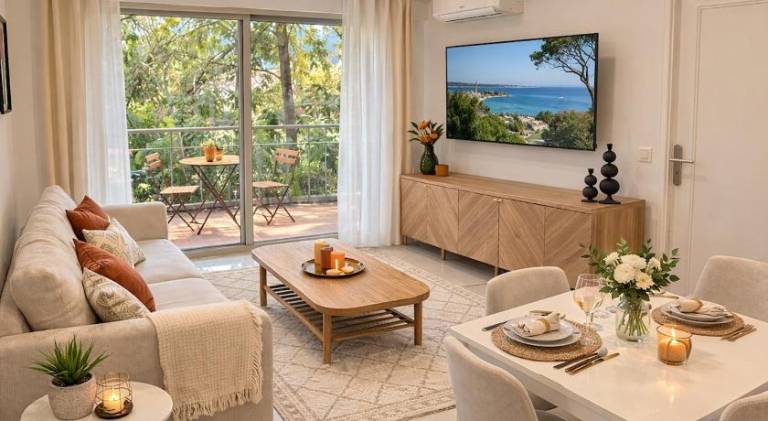 Rental apartment with terrace in Antibes