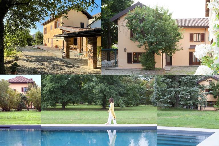 Family-oriented beautiful vacation home with fast internet, yard & private pool | Garden view | Good for workation | Pets allowed in Alessandria