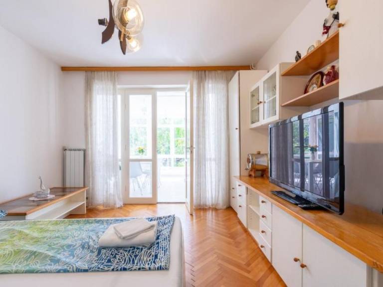 Wohnung in Lucija mit Garten — photo 2