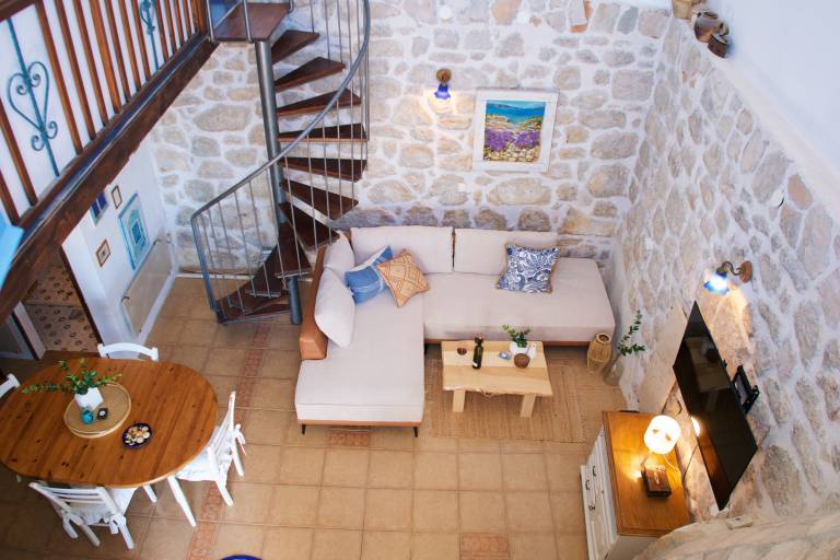 Two bedroom house with terrace and sea view Gornja Podgora, Makarska (K-25523) — photo 4
