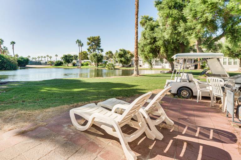 Pool & Hot Springs Access: Desert Oasis w/ Patio — photo 3