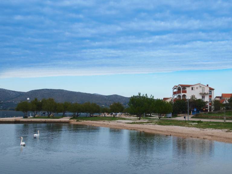 Wonderful apartment with garden & barbeque | Sea view | Dogs allowed in Sibenik