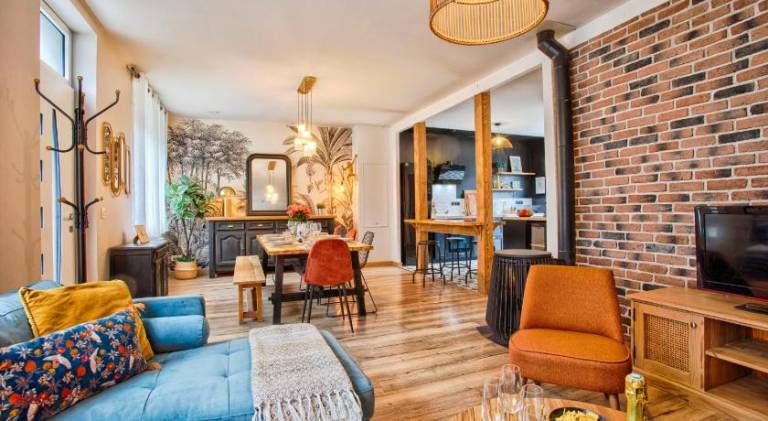 Fully equipped ample villa with terrace, yard & barbeque | Perfect for remote work | Pets are welcome in Cherbourg-en-Cotentin