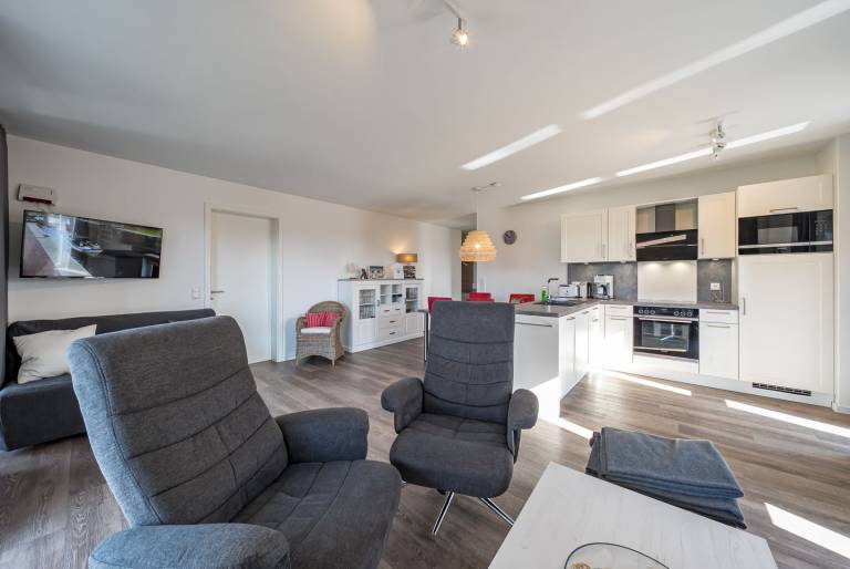 Tolles Ferienapartment an der Nordsee mit Südbalkon und Sauna - 200 m zum Strand — photo 4