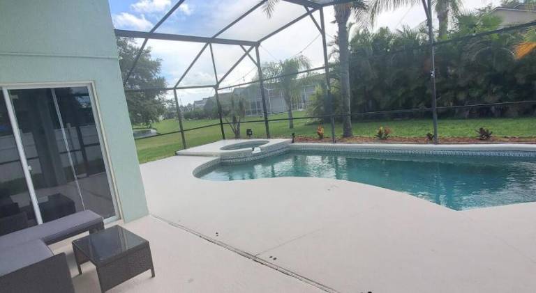 Vacation home with hot tub & pool in Kissimmee, FL